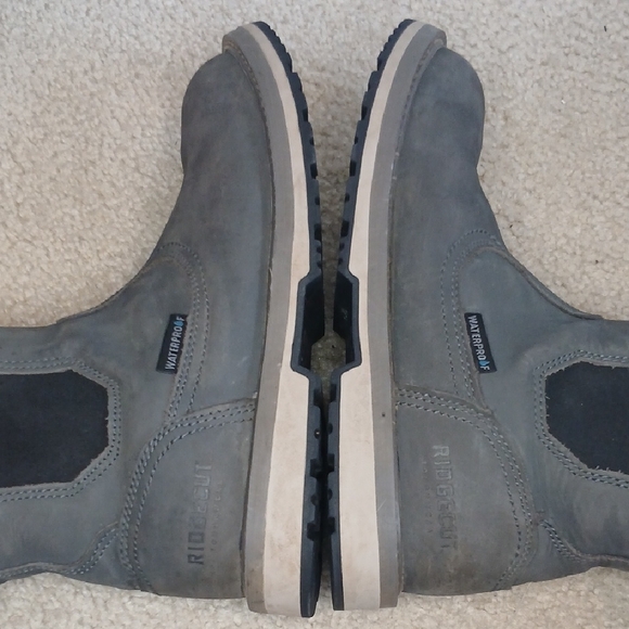 Women's Ridgecut Homesteader Gray Waterproof Slip-Resistant Slip-On Boots - 8.5 - Picture 5 of 8